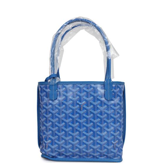 MINI GOYARD BLUE ANJOU BAG