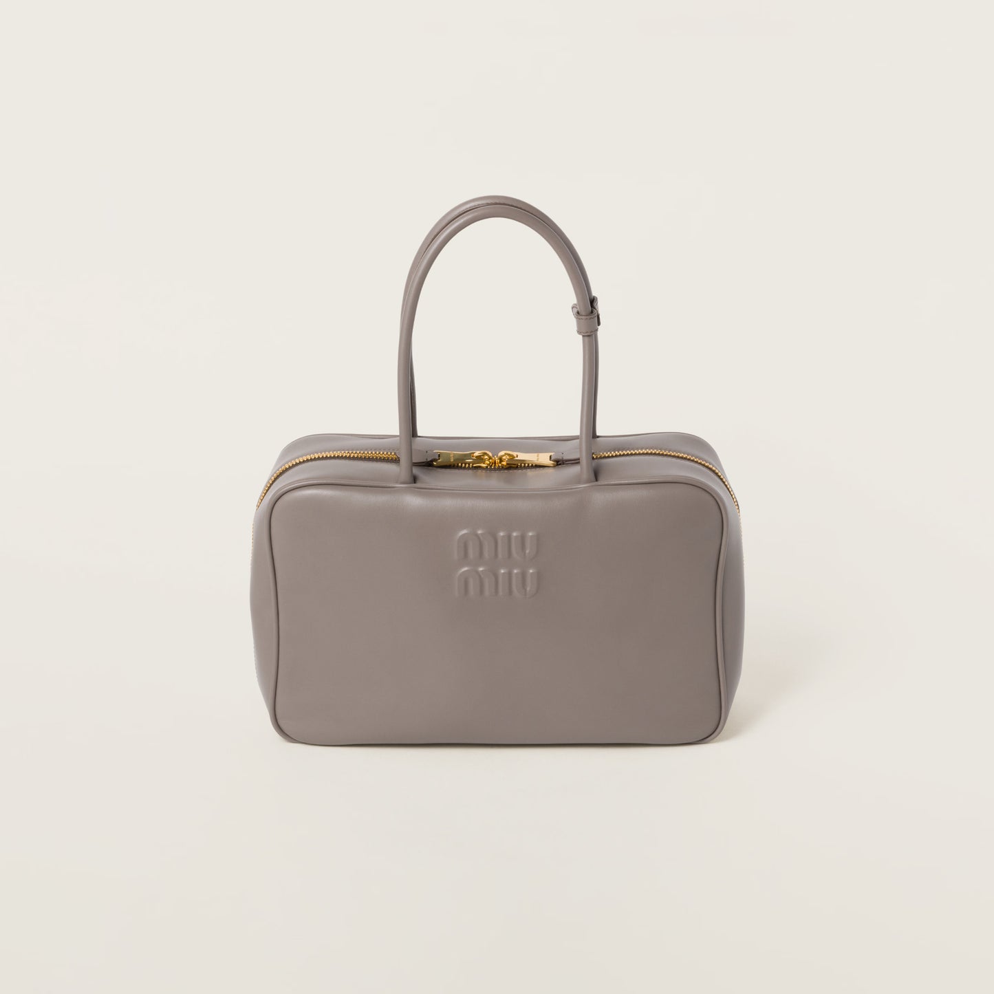 MIU MIU CLAY GREY MINI BEAU BAG