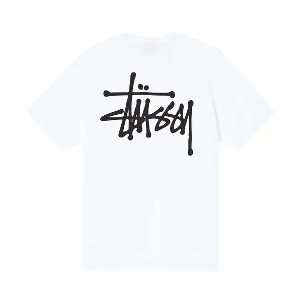 STUSSY CLASSIC LOGO TSHIRT WHITE