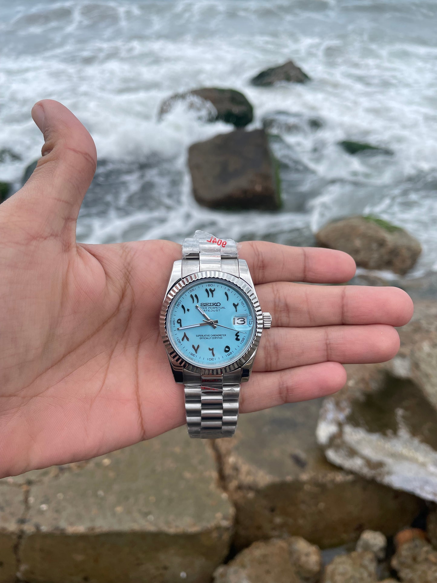 SEIKO MOD N35 TITANIUM DATEJUST 36MM