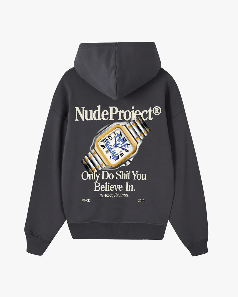 BLACK NUDE PROJECT WATCH HOODIE