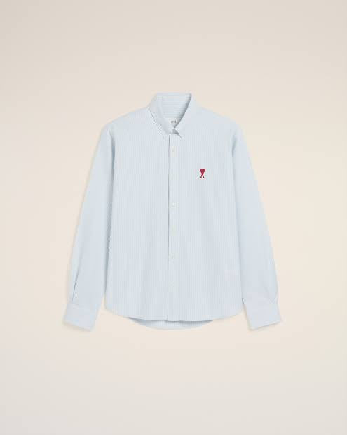 Striped ami oxford shirt