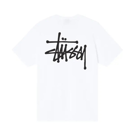 STUSSY CLASSIC LOGO TSHIRT WHITE