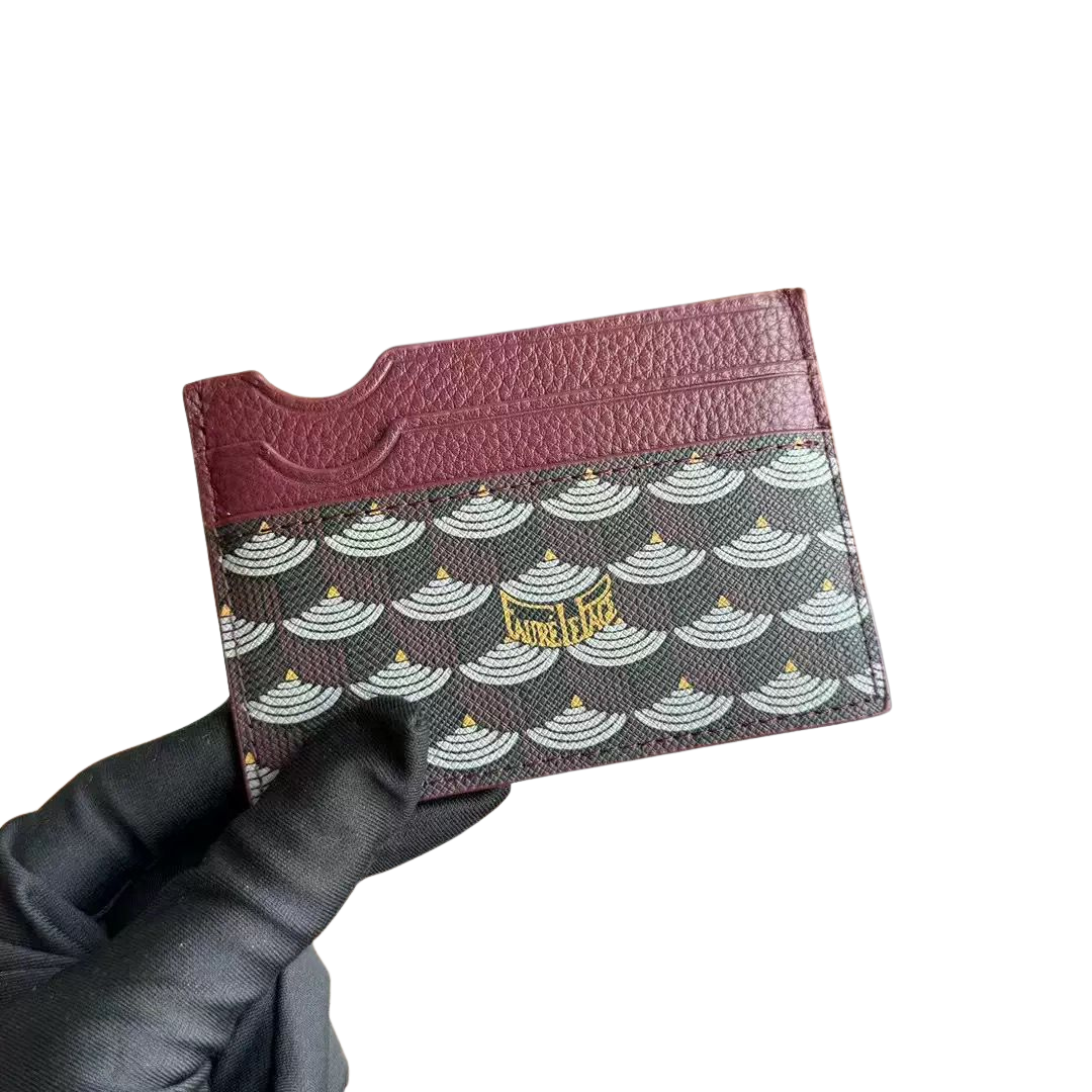 Faure Le Page Burgundy Card holder