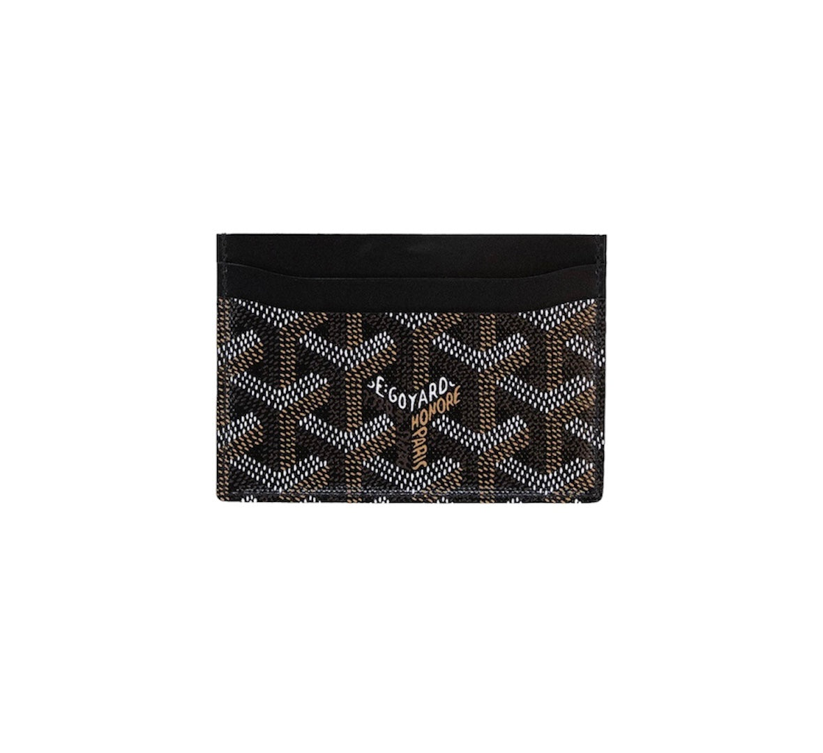 BLACK GOYARD CARDHOLDER