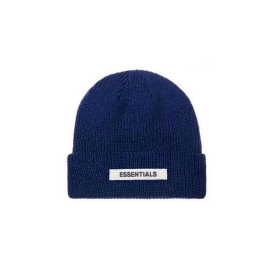 ESSENTIALS BEANIE NAVY