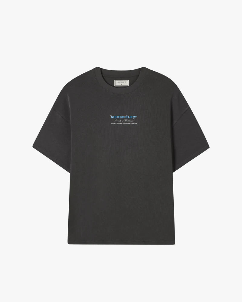 NUDE PROJECT SWAN TSHIRT BLACK
