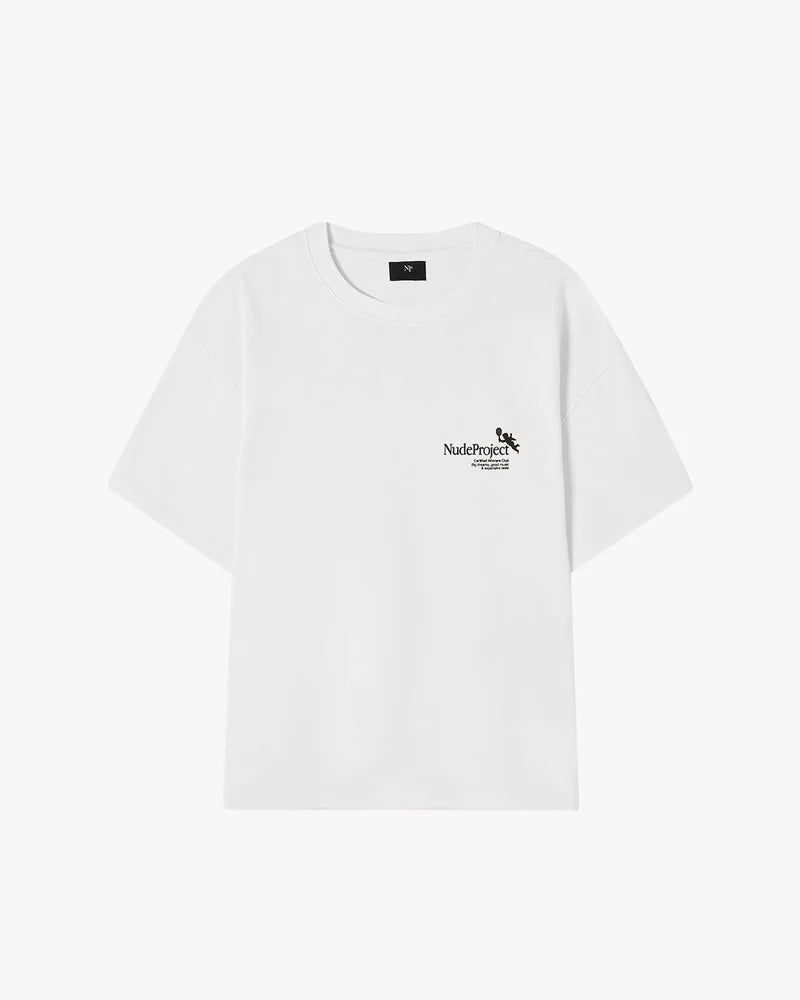 NUDE PROJECT TENNIS TSHIRT WHITE