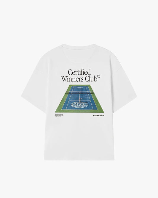 NUDE PROJECT TENNIS TSHIRT WHITE