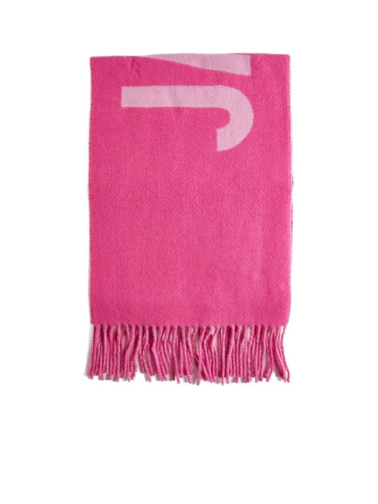 jacquemus Pink oversized scarf